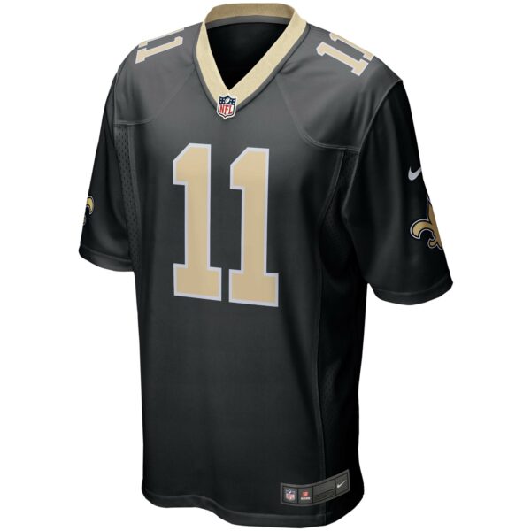 Men’s New Orleans Saints Deonte Harris Nike Black Game Player Jersey