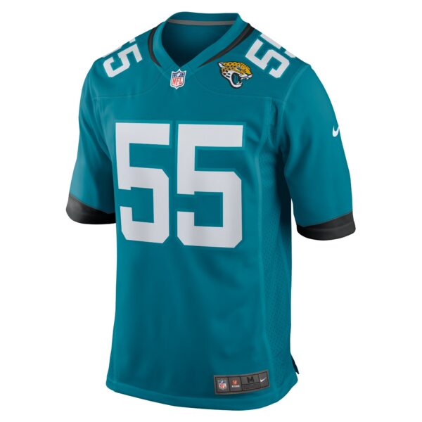 Men’s Jacksonville Jaguars Dequan Jackson Nike Teal Game Jersey