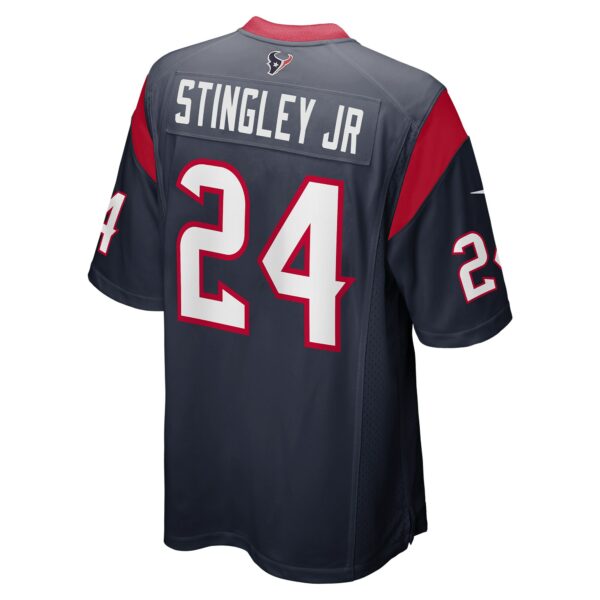 Men’s Houston Texans Derek Stingley Jr. Nike Navy Player Game Jersey