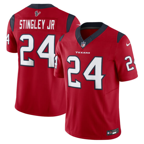 Men’s Houston Texans Derek Stingley Jr. Nike Red Vapor F.U.S.E. Limited Jersey