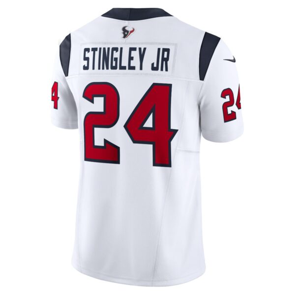 Men’s Houston Texans Derek Stingley Jr. Nike White Vapor F.U.S.E. Limited Jersey