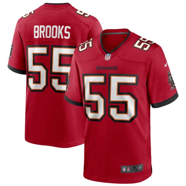 Men’s Tampa Bay Buccaneers Derrick Brooks Nike Red Game Retired Player Jersey