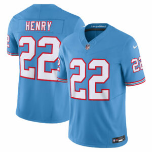 Men's Tennessee Titans Derrick Henry Nike Light Blue Vapor F.U.S.E. Limited Jersey