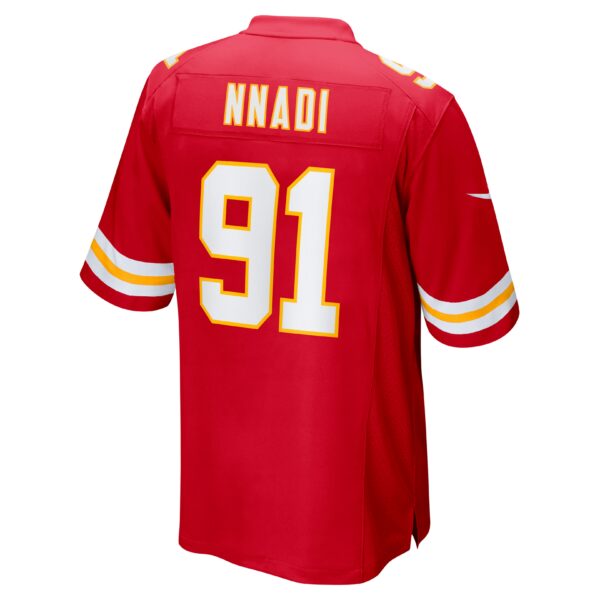 Men’s Kansas City Chiefs Derrick Nnadi Nike Red Game Jersey