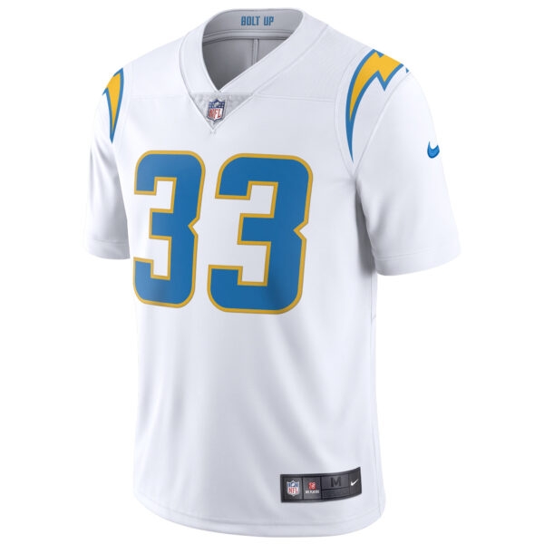 Men’s Los Angeles Chargers Derwin James Nike White Vapor Limited Jersey