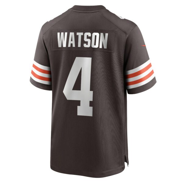 Men’s Cleveland Browns Deshaun Watson Nike Brown Game Jersey