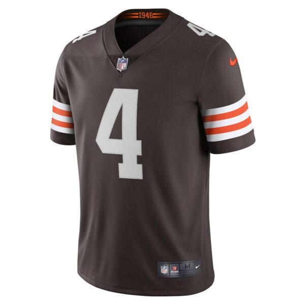 Men’s Cleveland Browns Deshaun Watson Nike Brown Vapor Limited Jersey