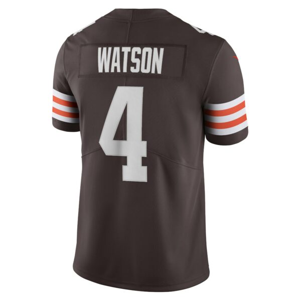 Men’s Cleveland Browns Deshaun Watson Nike Brown Vapor Limited Jersey