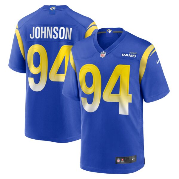 Men’s Los Angeles Rams Desjuan Johnson Nike Royal Home Game Jersey