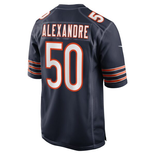 Men’s Chicago Bears Deslin Alexandre Nike Navy Team Game Jersey