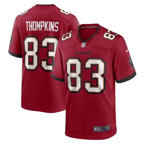 Men’s Tampa Bay Buccaneers Deven Thompkins Nike Red Game Player Jersey