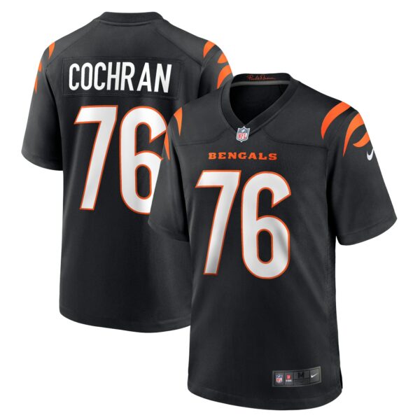 Men’s Cincinnati Bengals Devin Cochran Nike Black Game Player Jersey