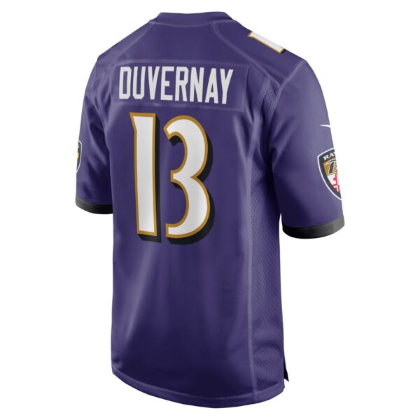 Men’s Baltimore Ravens Devin Duvernay Nike Purple Game Jersey