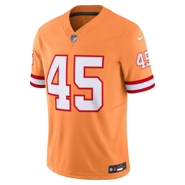 Men’s Tampa Bay Buccaneers Devin White Nike Orange Vapor F.U.S.E. Limited Jersey