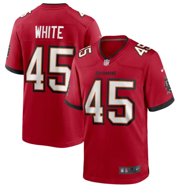 Men’s Tampa Bay Buccaneers Devin White Nike Red Game Player Jersey