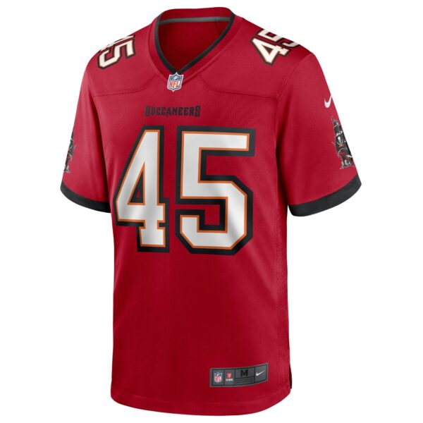 Men’s Tampa Bay Buccaneers Devin White Nike Red Game Player Jersey