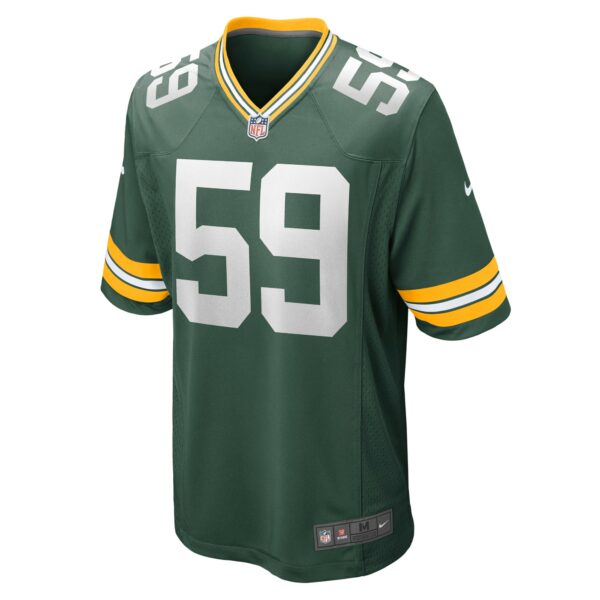 Men’s Green Bay Packers De’Vondre Campbell Nike Green Game Jersey