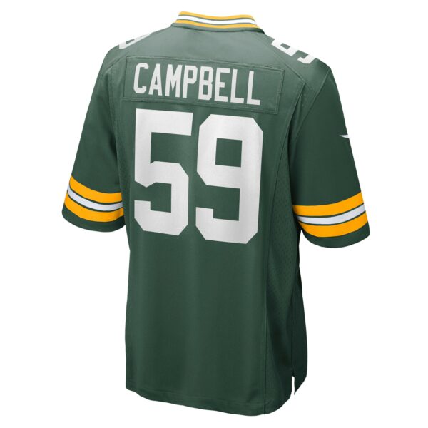 Men’s Green Bay Packers De’Vondre Campbell Nike Green Game Jersey