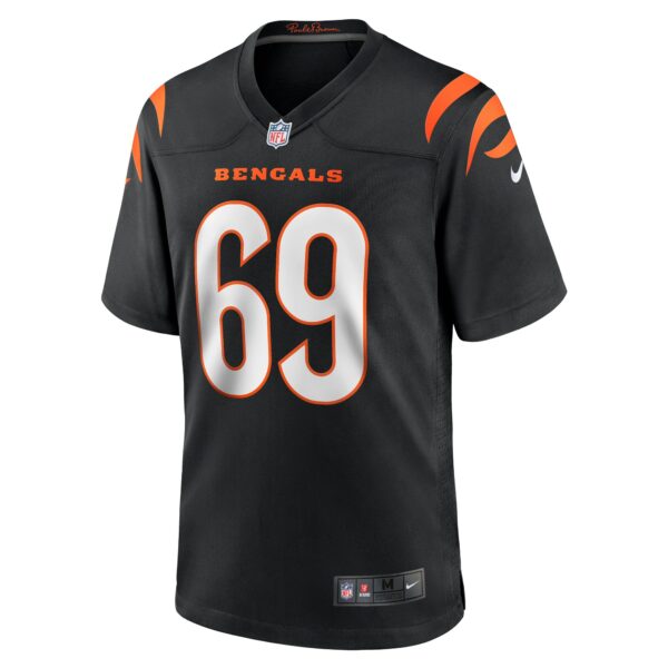 Men’s Cincinnati Bengals Devonnsha Maxwell Nike Black Team Game Jersey