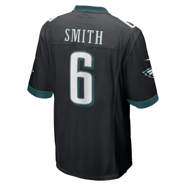 Men’s Philadelphia Eagles DeVonta Smith Nike Black Game Jersey