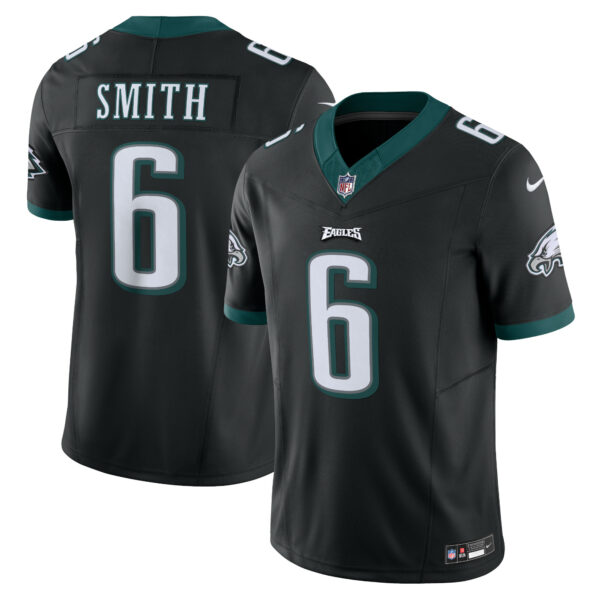 Men’s Philadelphia Eagles DeVonta Smith Nike Black Vapor F.U.S.E. Limited Jersey