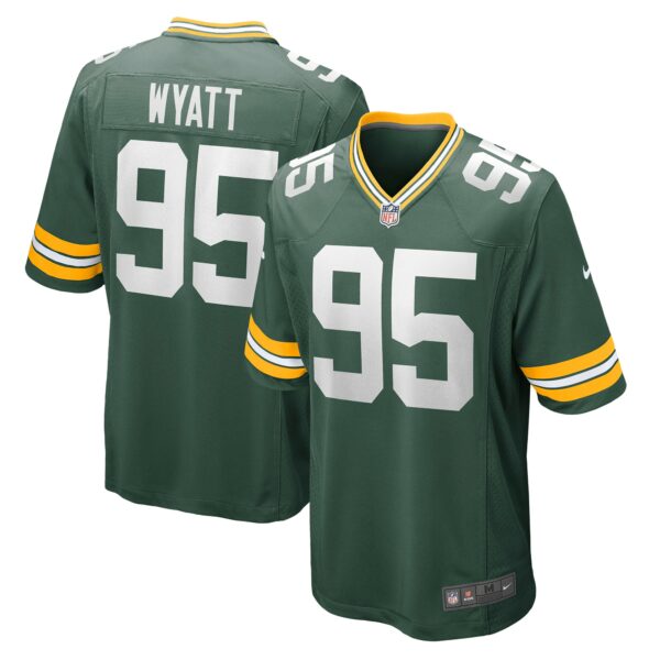 Men’s Green Bay Packers Devonte Wyatt Nike Green Player Game Jersey