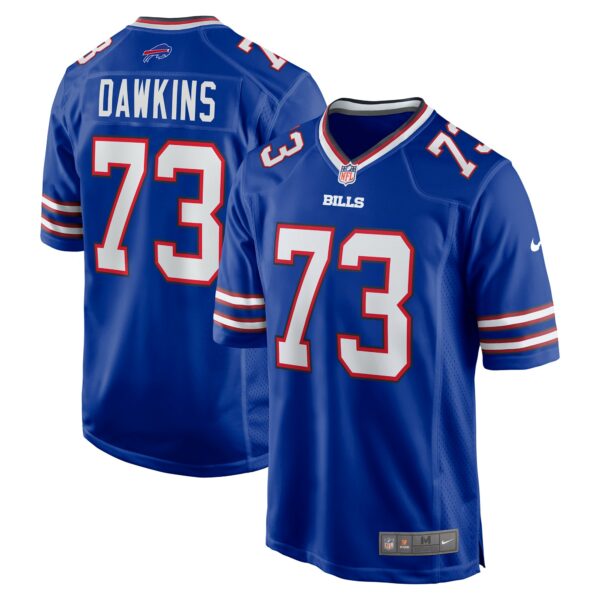 Men’s Buffalo Bills Dion Dawkins Nike Royal Game Player Jersey