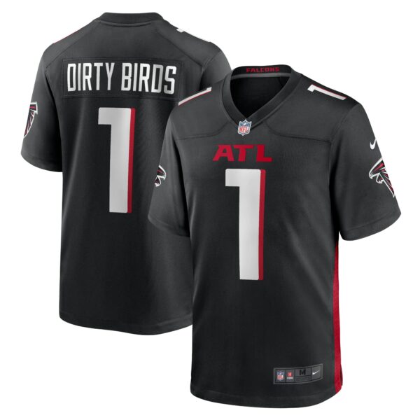 Men’s Atlanta Falcons Dirty Birds Nike Black Game Jersey