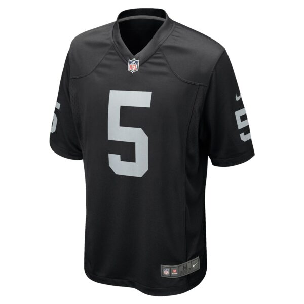 Men’s Las Vegas Raiders Divine Deablo Nike Black Player Game Jersey