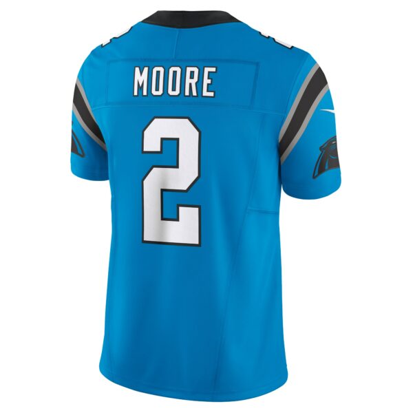 Men’s Carolina Panthers D.J. Moore Nike Blue Vapor F.U.S.E. Limited Jersey