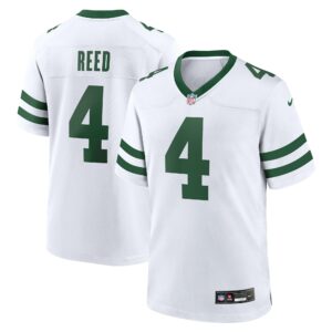 Men's New York Jets D.J. Reed Nike White Legacy Player Game Jersey