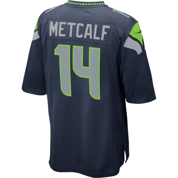 Men’s Seattle Seahawks DK Metcalf Nike College Navy Game Jersey