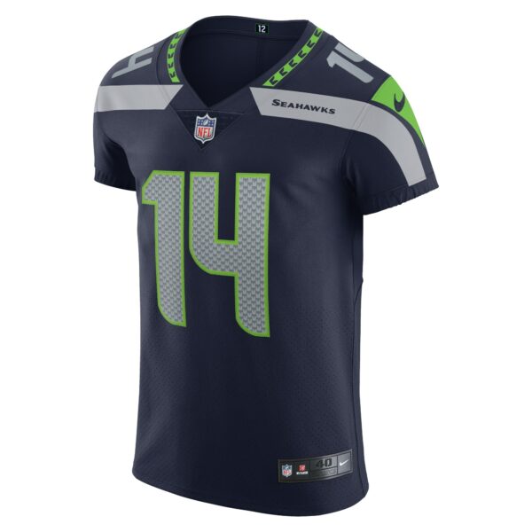 Men’s Seattle Seahawks DK Metcalf Nike College Navy Vapor Elite Player Jersey