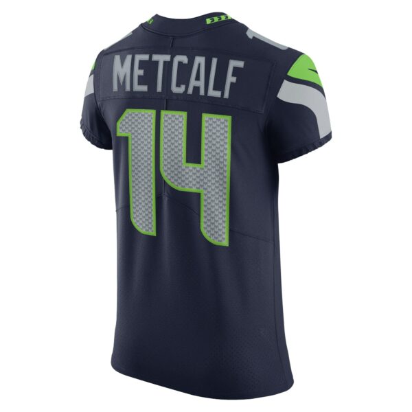 Men’s Seattle Seahawks DK Metcalf Nike College Navy Vapor Elite Player Jersey