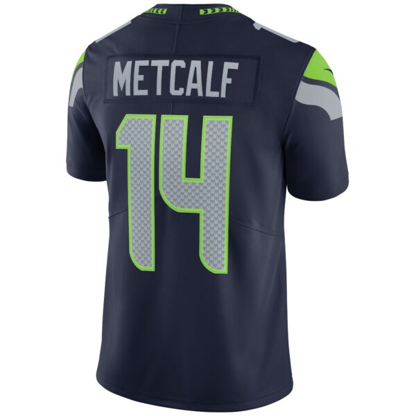 Men’s Seattle Seahawks DK Metcalf Nike College Navy Vapor Limited Jersey