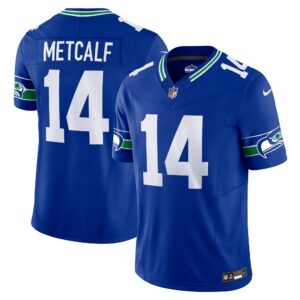 Men's Seattle Seahawks DK Metcalf Nike Royal Vapor F.U.S.E. Limited Jersey