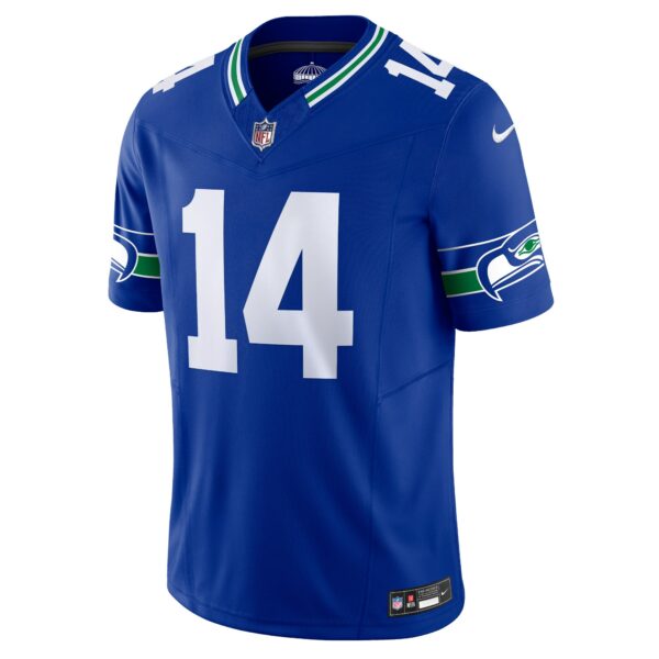 Men’s Seattle Seahawks DK Metcalf Nike Royal Vapor F.U.S.E. Limited Jersey