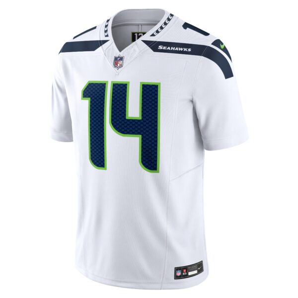 Men’s Seattle Seahawks DK Metcalf Nike White Vapor F.U.S.E. Limited Jersey