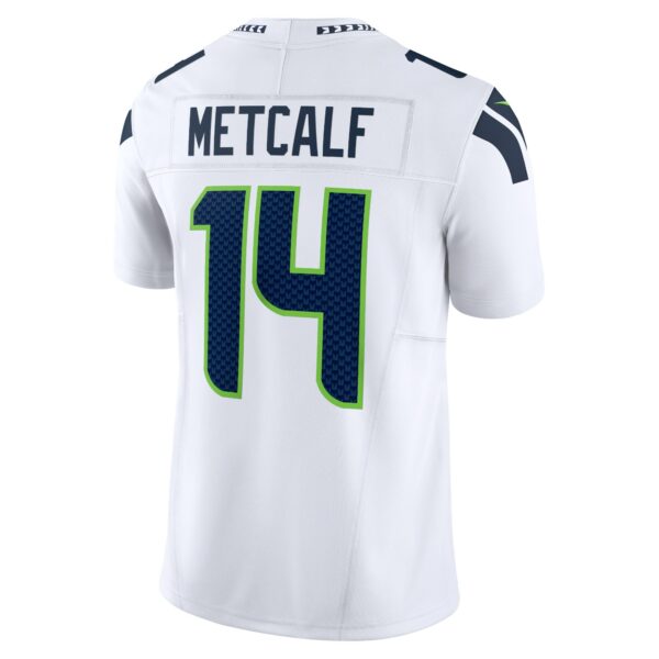 Men’s Seattle Seahawks DK Metcalf Nike White Vapor F.U.S.E. Limited Jersey