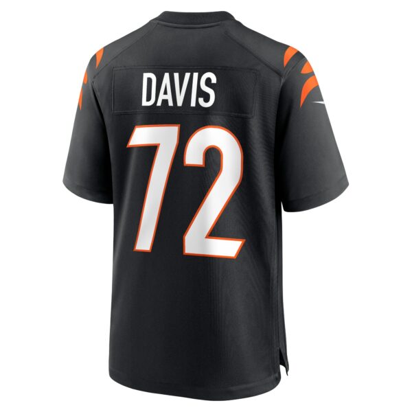 Men’s Cincinnati Bengals Domenique Davis Nike Black Game Player Jersey