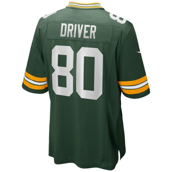 Men’s Green Bay Packers Donald Driver Nike Green Game Retired Player Jersey