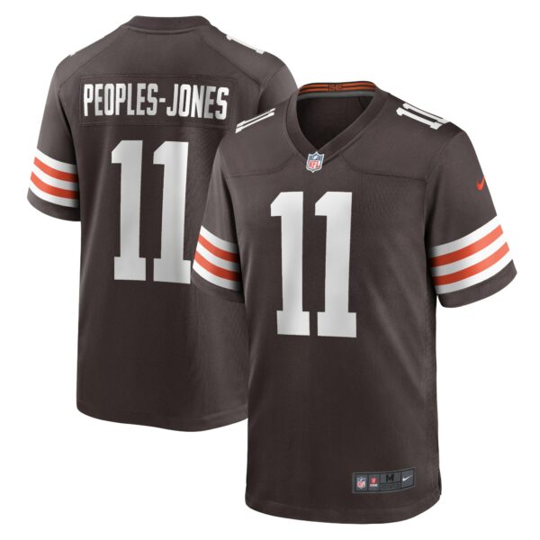 Men’s Cleveland Browns Donovan Peoples-Jones Nike Brown Team Game Jersey