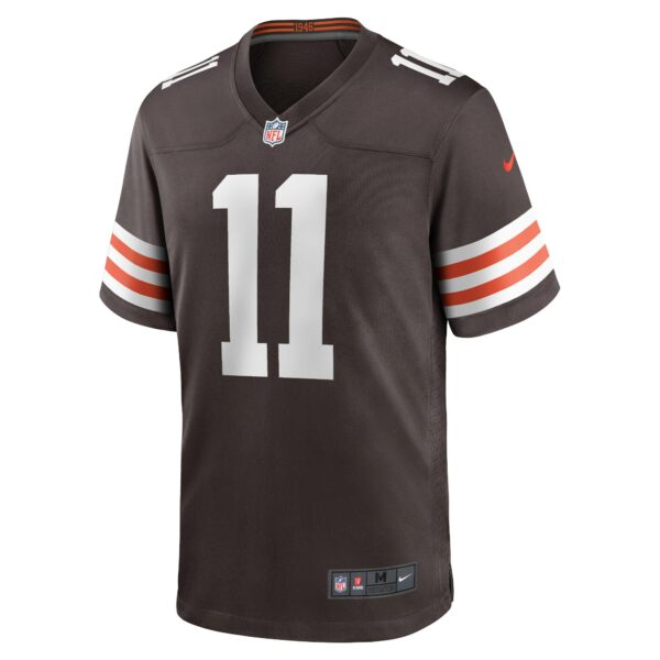 Men’s Cleveland Browns Donovan Peoples-Jones Nike Brown Team Game Jersey