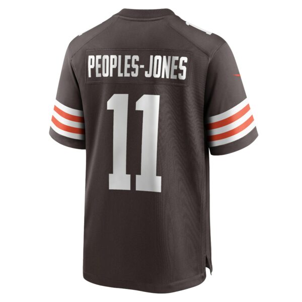 Men’s Cleveland Browns Donovan Peoples-Jones Nike Brown Team Game Jersey