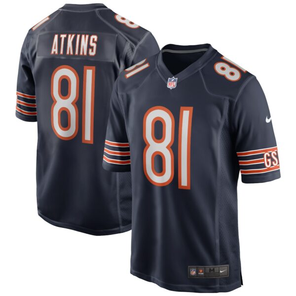 Men’s Chicago Bears Doug Atkins Nike Navy Game Retired Player Jersey