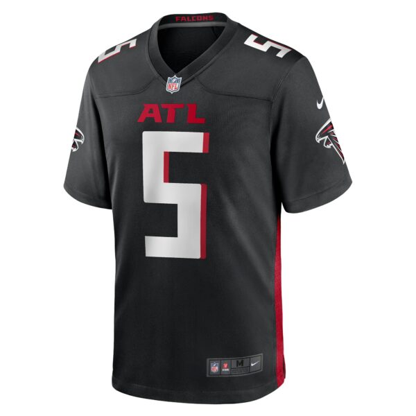 Men’s Atlanta Falcons Drake London Nike Black Player Game Jersey