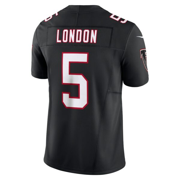 Men’s Atlanta Falcons Drake London Nike Black Vapor F.U.S.E. Limited Jersey