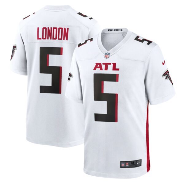 Men’s Atlanta Falcons Drake London Nike White Away Game Player Jersey