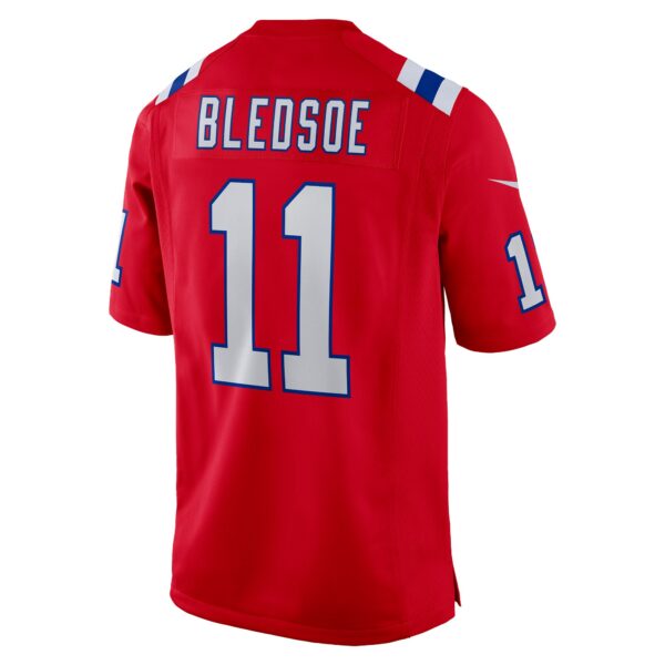 Men’s New England Patriots Drew Bledsoe Nike Red Retired Player Alternate Game Jersey