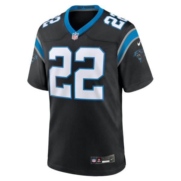 Men’s Carolina Panthers D’Shawn Jamison Nike Black Team Game Jersey